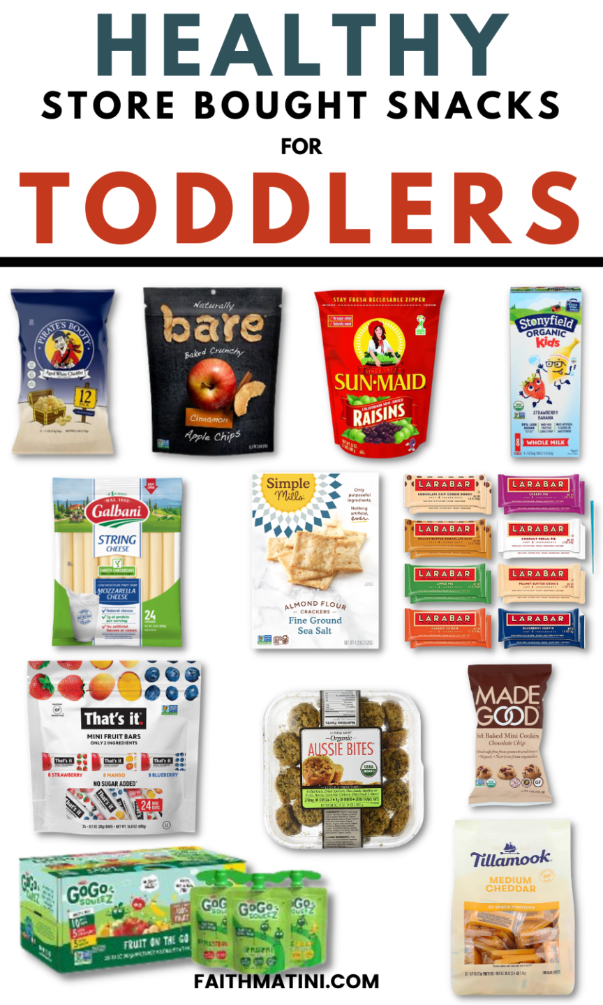 Healthy StoreBought Snacks for Kids and Toddlers Faith Matini